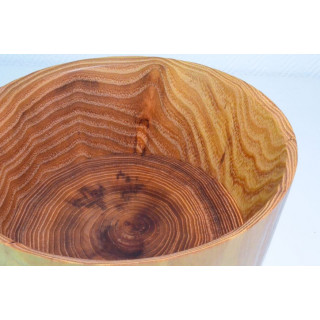 Bonbonnière robuste tournée dans du bois de robinier faux-acacia Bonbonnière robuste tournée dans du bois de robinier faux-acacia