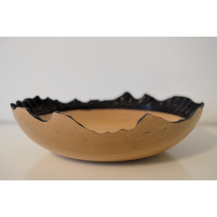 Assiette en érable au design épuré