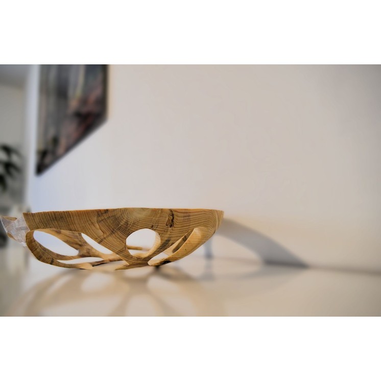 Coupe décorative ajourée en épicéa